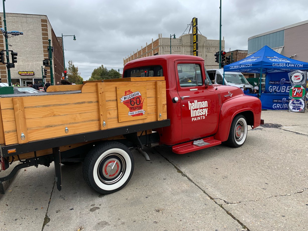 Hallman Lindsay Red Visits West Allis Car Show!