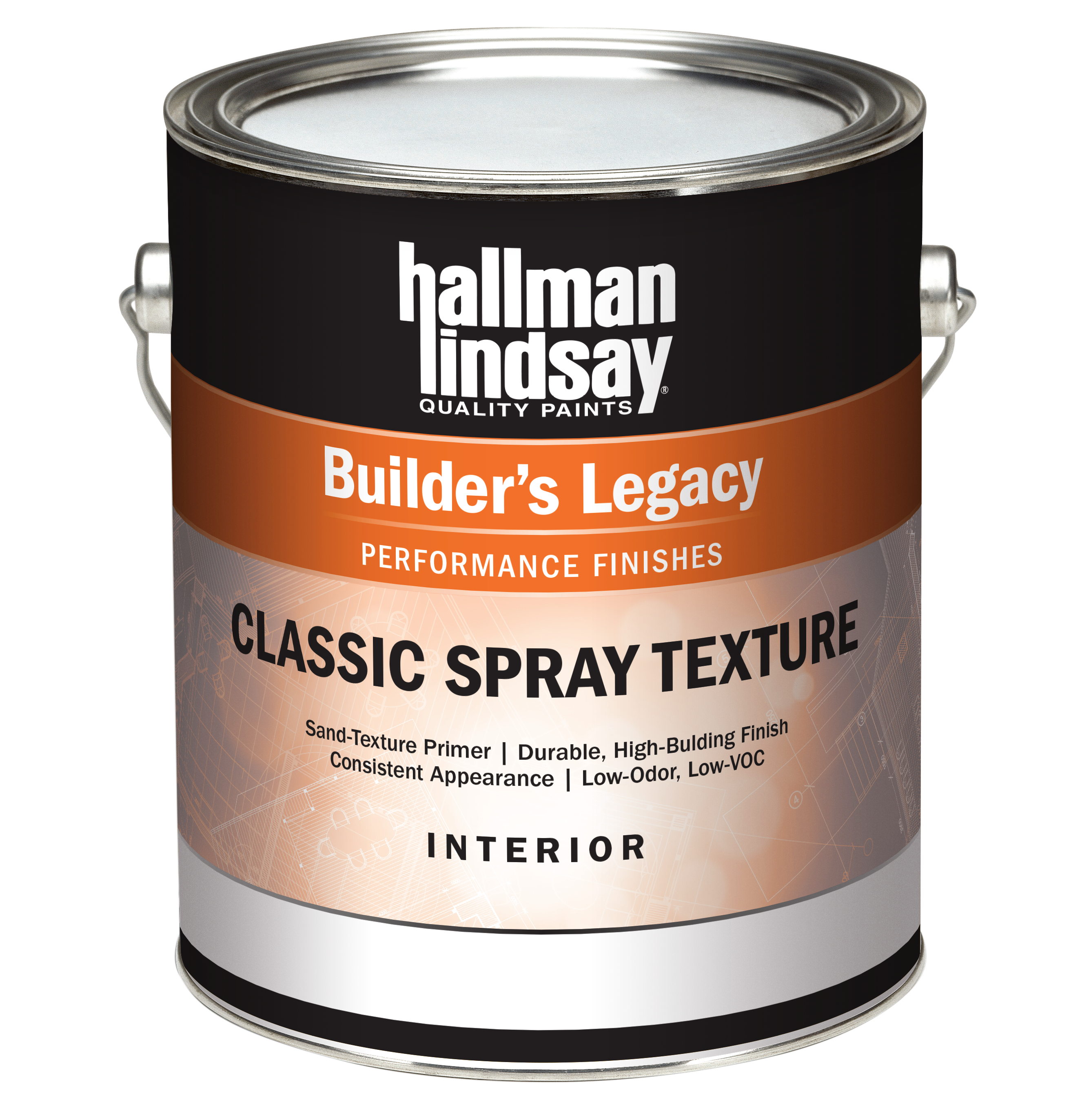 Hallman Lindsay  BUILDER'S LEGACY 356 Classic Spray Texture