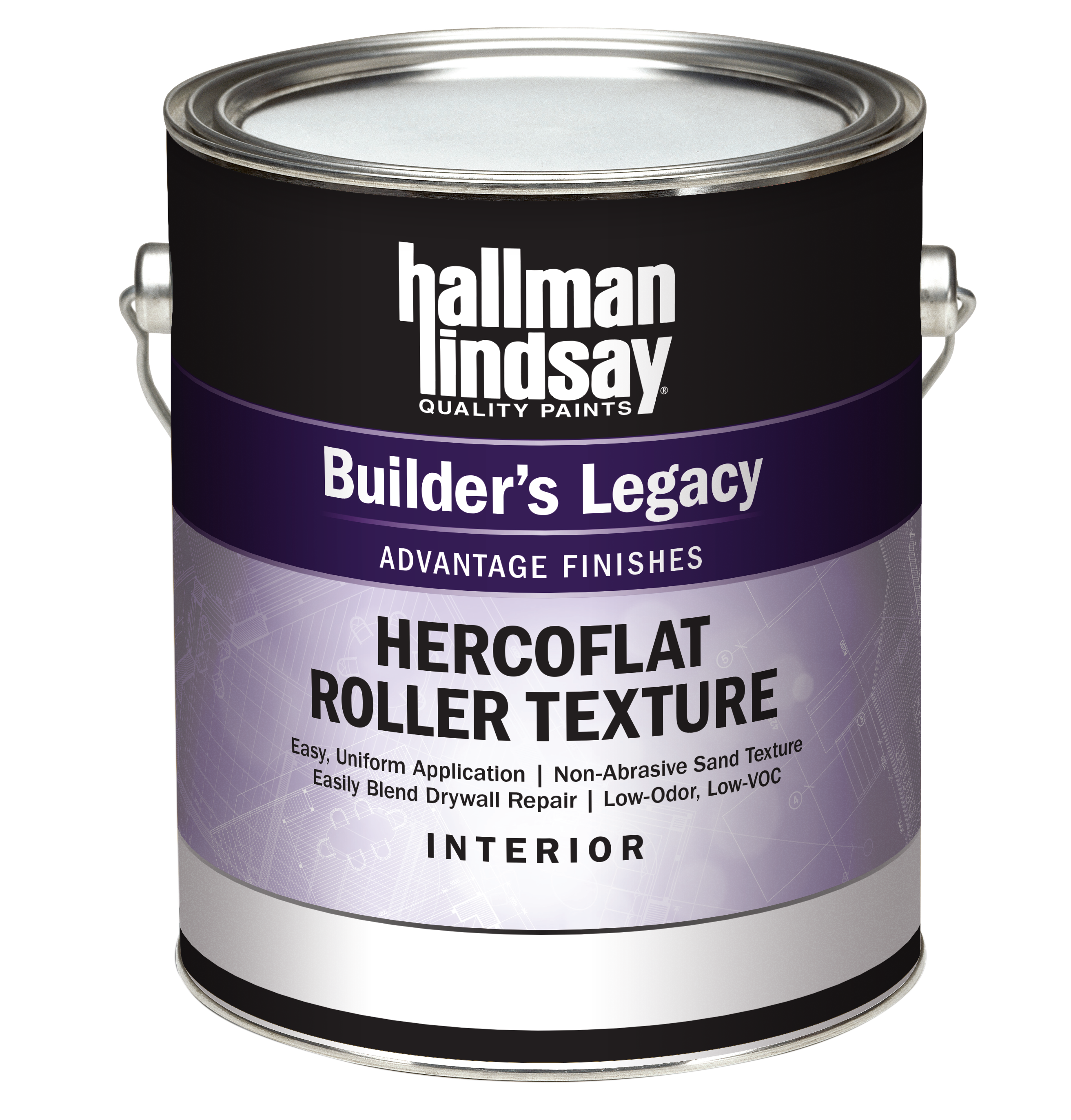 Hallman Lindsay  BUILDER'S LEGACY 358R Hercoflat Roller Texture